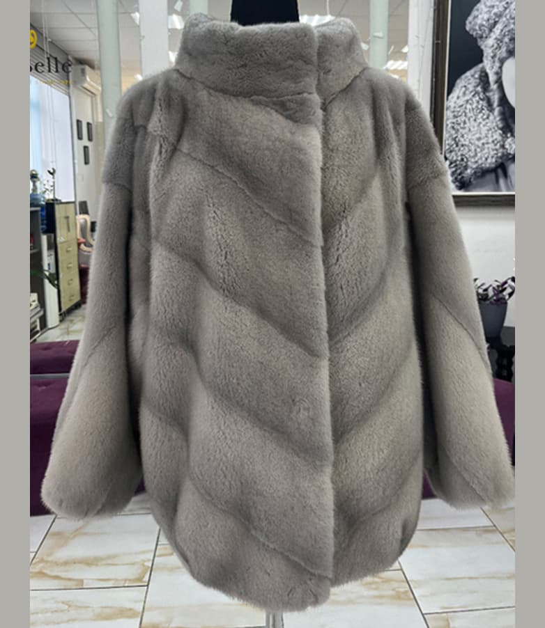 Обновление норковой шубы — после