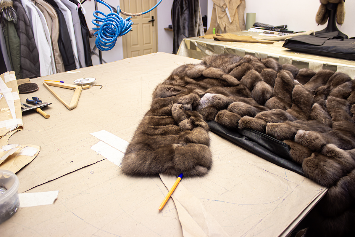 Цех мехового ателье